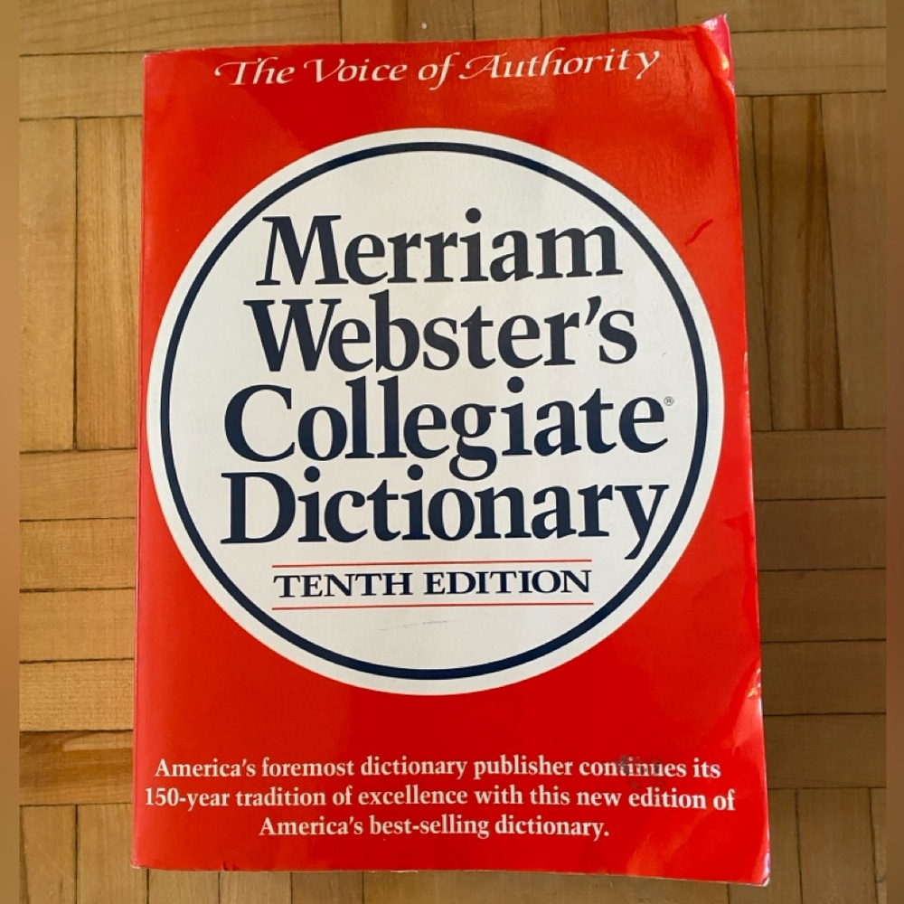 Merriam-Webster's Collegiate Dictionary Tenth Edition